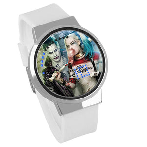 Waterproof Luminous LED Digital Touch Children watch  - Suicide Squad #19