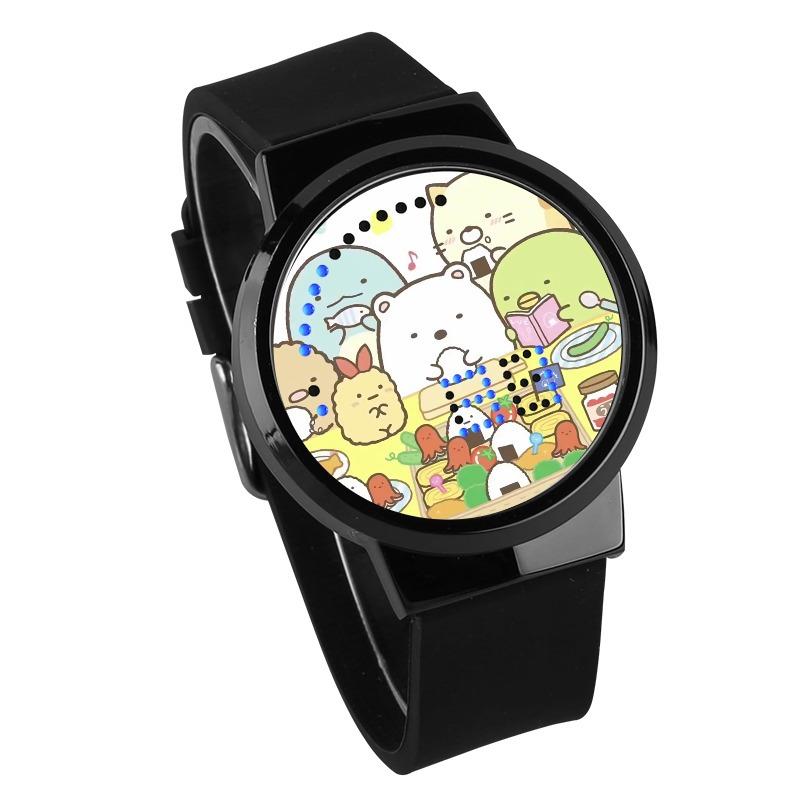 Waterproof Luminous LED Digital Touch Children watch  - Sumikkogurashi #71