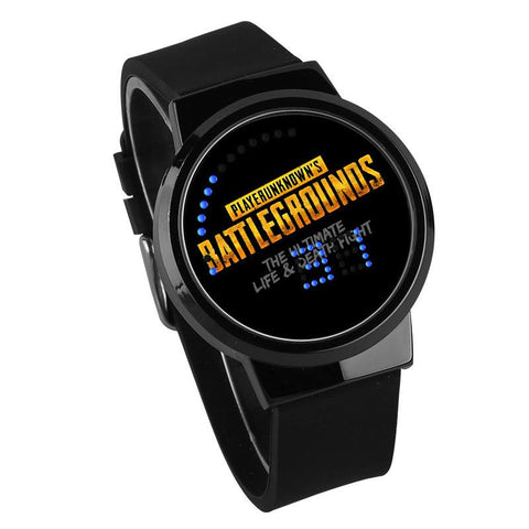 Waterproof Luminous LED Digital Touch Children watch  - PUBG #23