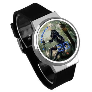 Waterproof Luminous LED Digital Touch Children watch  - YoRHa #36