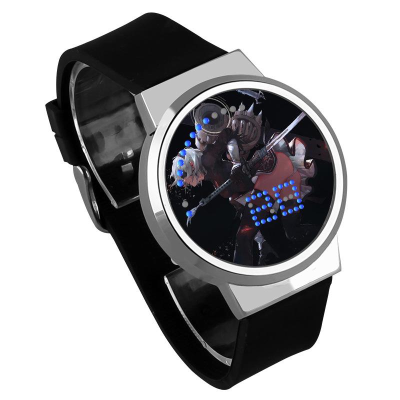 Waterproof Luminous LED Digital Touch Children watch  - YoRHa #42