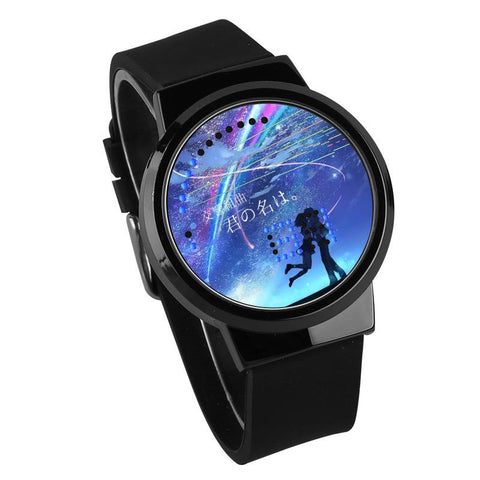 Waterproof Luminous LED Digital Touch Children watch  - Your Name #2