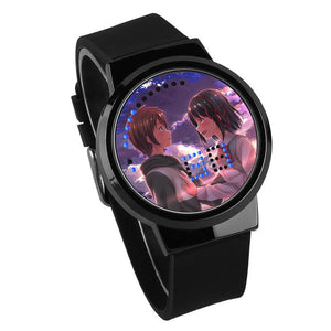 Waterproof Luminous LED Digital Touch Children watch  - Your Name #32