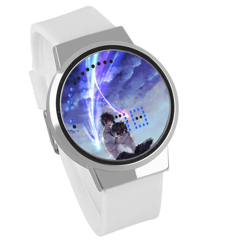 Waterproof Luminous LED Digital Touch Children watch  - Your Name #40