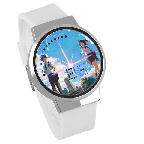 Waterproof Luminous LED Digital Touch Children watch  - Your Name #55