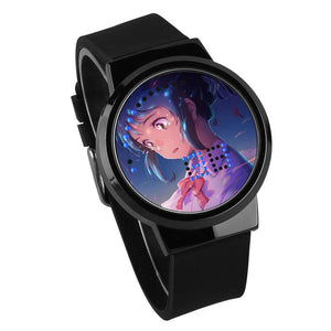 Waterproof Luminous LED Digital Touch Children watch  - Your Name #59