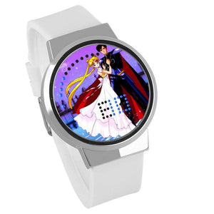 Waterproof Luminous LED Digital Touch Children watch  - Sailor Moon #25