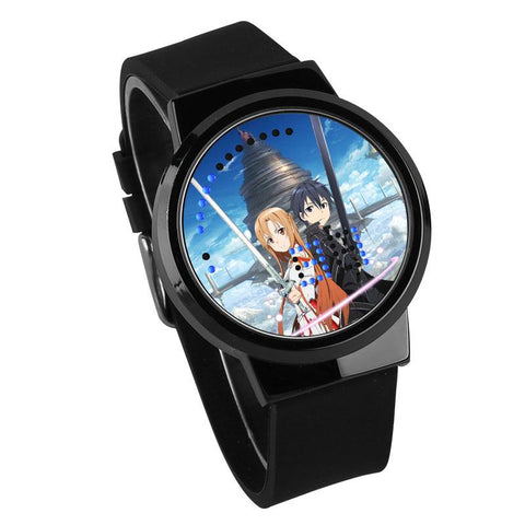 Waterproof Luminous LED Digital Touch Children watch  - SAO #5