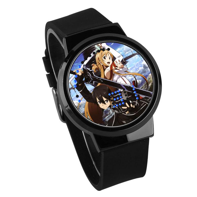 Waterproof Luminous LED Digital Touch Children watch  - SAO #23