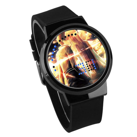 Waterproof Luminous LED Digital Touch Children watch  - SAO #50