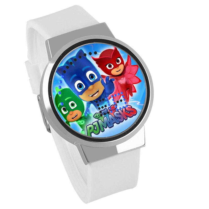 Waterproof Luminous LED Digital Touch Children watch  - PJ Masks #10