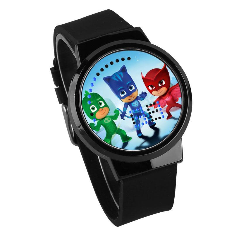 Waterproof Luminous LED Digital Touch Children watch  - PJ Masks #14