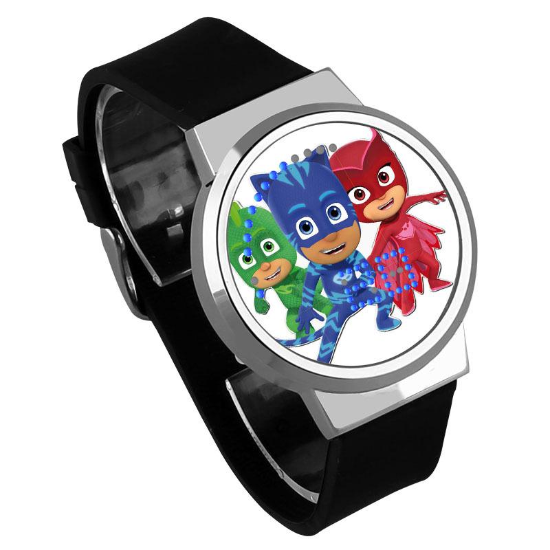 Waterproof Luminous LED Digital Touch Children watch  - PJ Masks #24