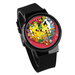 Waterproof Luminous LED Digital Touch Children watch  - Pokemon #11