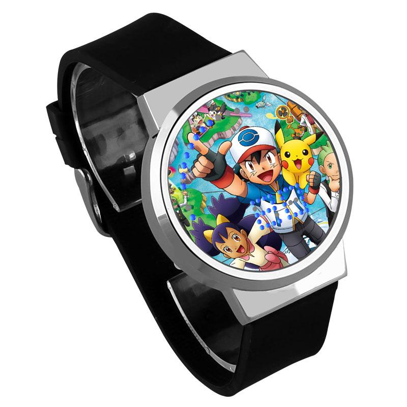 Waterproof Luminous LED Digital Touch Children watch  - Pokemon #6