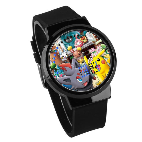 Waterproof Luminous LED Digital Touch Children watch  - Pokemon #8