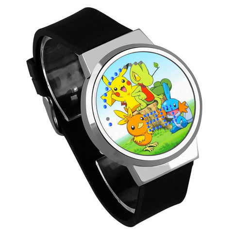 Waterproof Luminous LED Digital Touch Children watch  - Pokemon #42