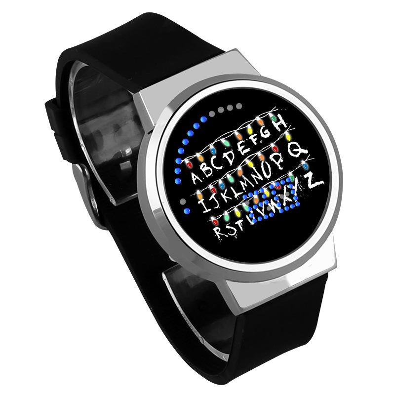 Waterproof Luminous LED Digital Touch Children watch  - Stranger Things #27