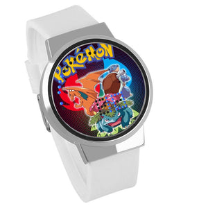 Waterproof Luminous LED Digital Touch Children watch  - Pokemon GO #13