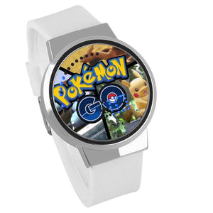 Waterproof Luminous LED Digital Touch Children watch  - Pokemon GO #16