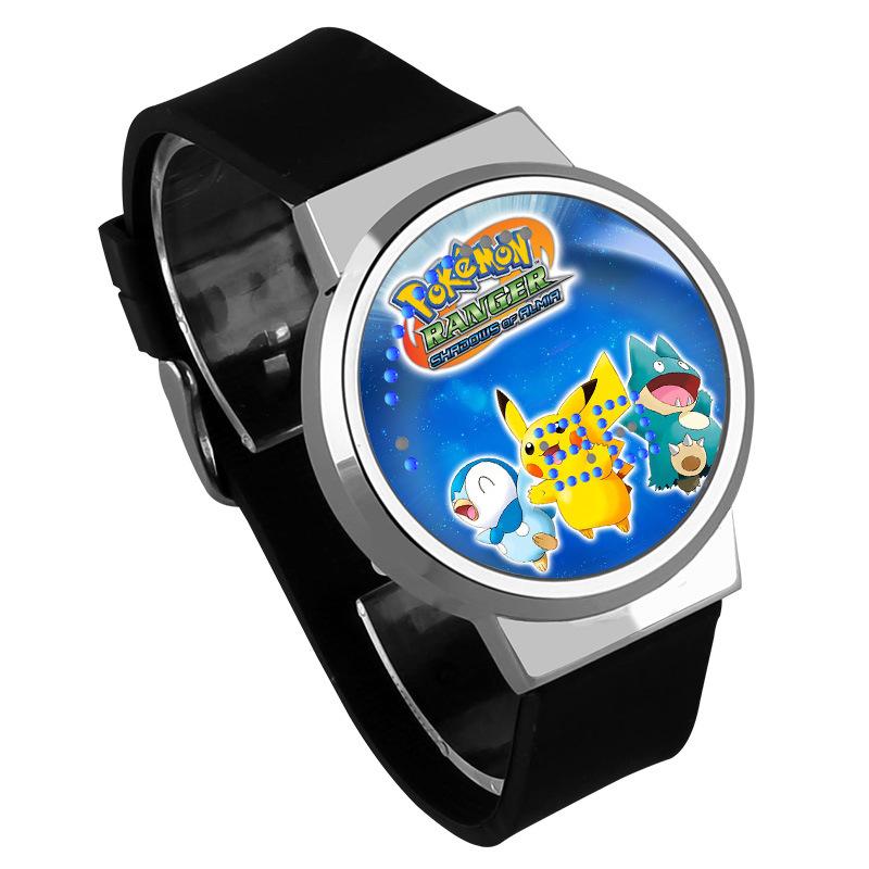 Waterproof Luminous LED Digital Touch Children watch  - Pokemon GO #36