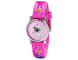 Waterproof Luminous LED Digital Touch Children watch  - Pink