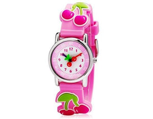 Waterproof Luminous LED Digital Touch Children watch  - Pink