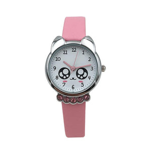 Waterproof Luminous LED Digital Touch Children watch  - Pink