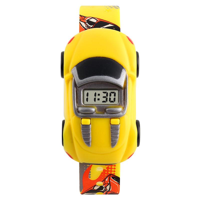 Waterproof Luminous LED Digital Touch Children watch  - yellow