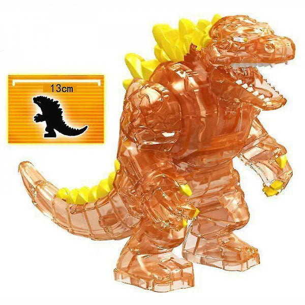 Action Toy Figures Godzilla Vs. King Kong Movie Building Block Minifigure Chimpanzee Small Particle