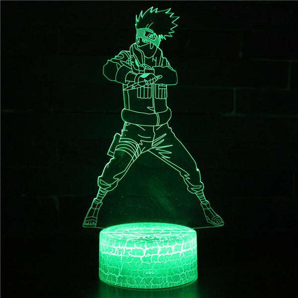 3D Touch Light Night 7 colors remote control - Naruto #178