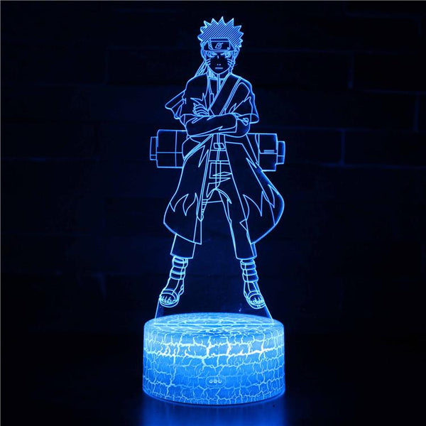 3D Touch Light Night 7 colors remote control - Naruto #179