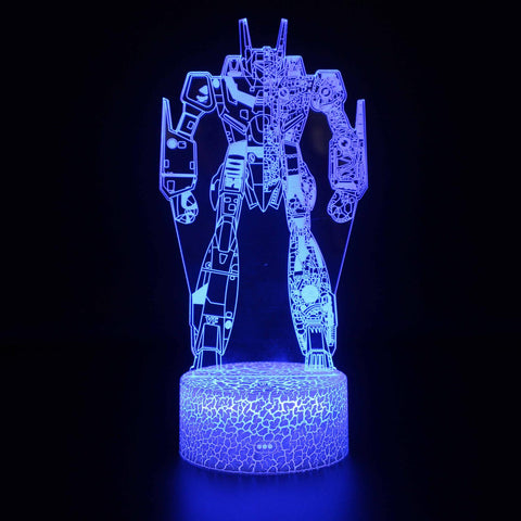 3D Touch Light Night 7 colors remote control - Transformers #217