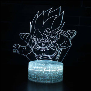 3D Touch Light Night 7 colors remote control - Dragon Ball #84