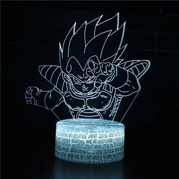 3D Touch Light Night 7 colors remote control - Dragon Ball #84