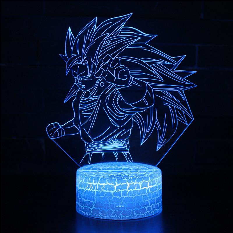 3D Touch Light Night 7 colors remote control - Dragon Ball #80