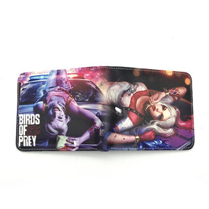 PU leather Coin Purse Cartoon anime wallet - Birds of Prey #499