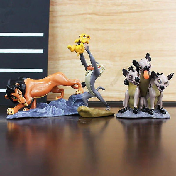 Action Toy Figures 5~9Cm Cute 9pcs/lot PVC The Lion King Action Figure educational toys for children