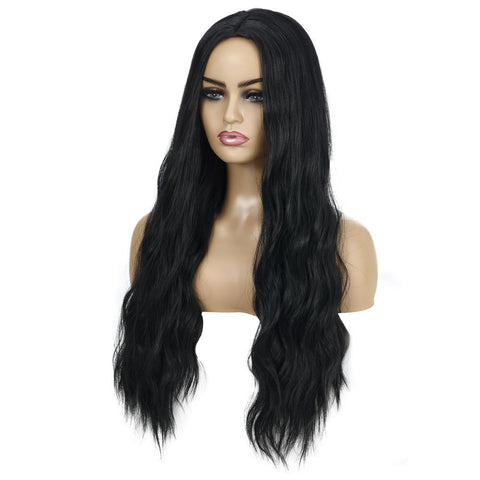 Women's Wig Women's Wavy Curly Hair Women's Wig Head Cover Gradient Long Curly Hair