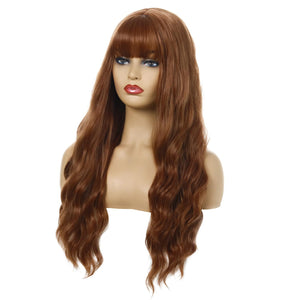 Women's Long Curly Wig New Women's Loose Wave Curly Wig Wig Wholesale