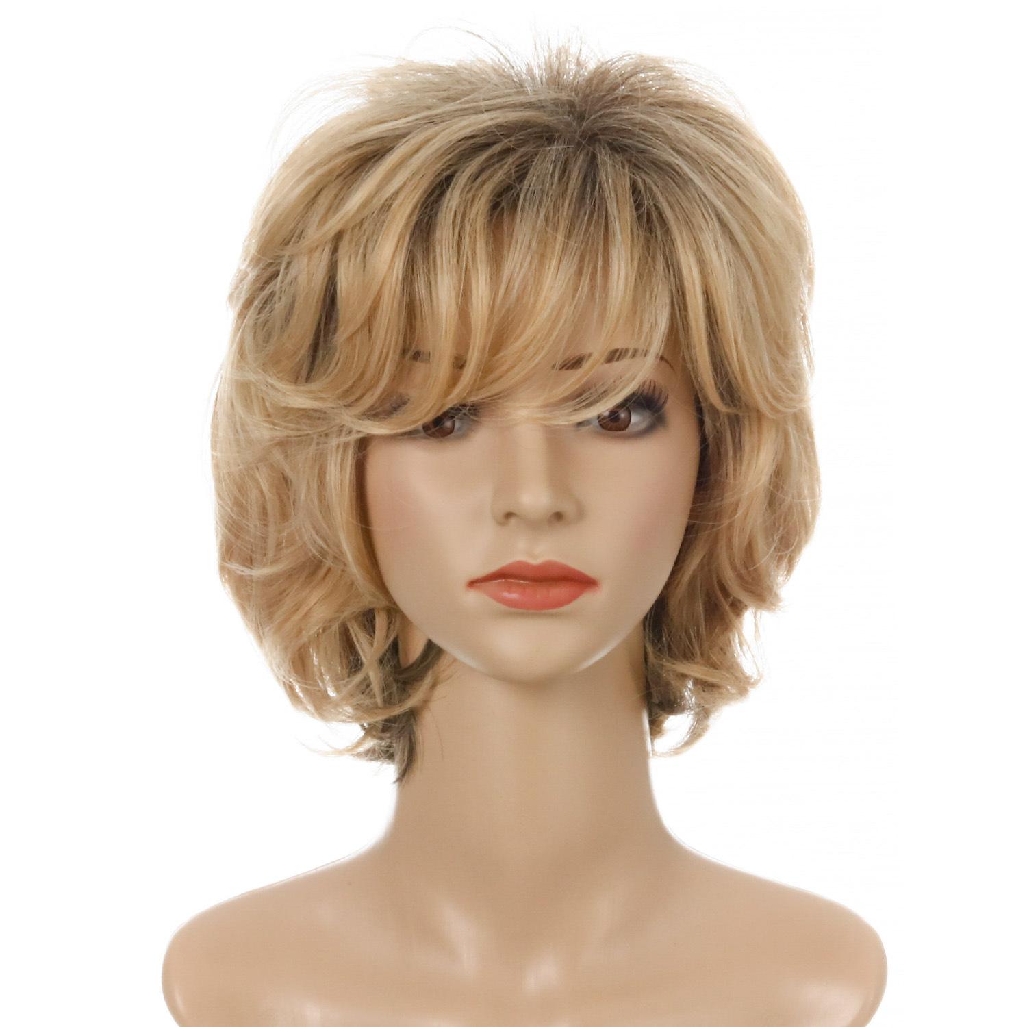 Women's Wig Fashion Women's Short Curly Hair Synthetic Wigs Wig