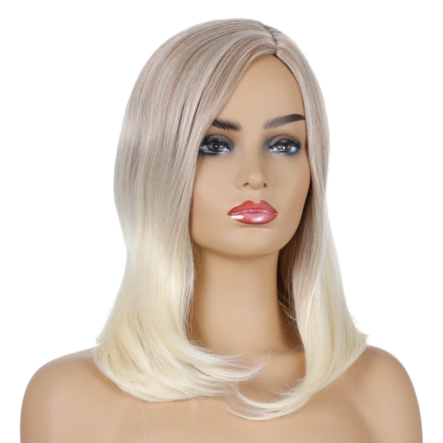 Women's Wig Fashion Women's Mid-Length Hair Synthetic Wigs Wholesale