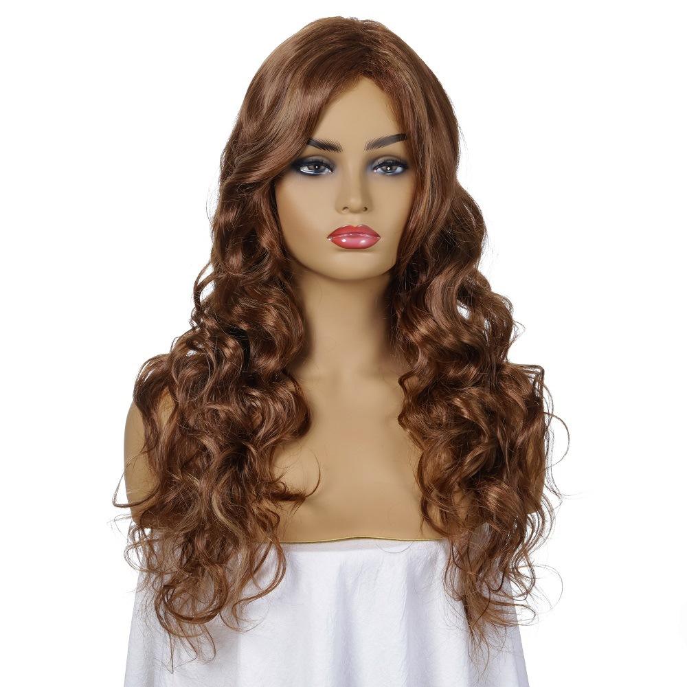 Women's Wig Women's Fashion Long Curly Hair Synthetic Wigs