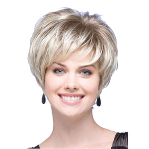 Women's Wig Synthetic Wigs Female Short Straight Hair