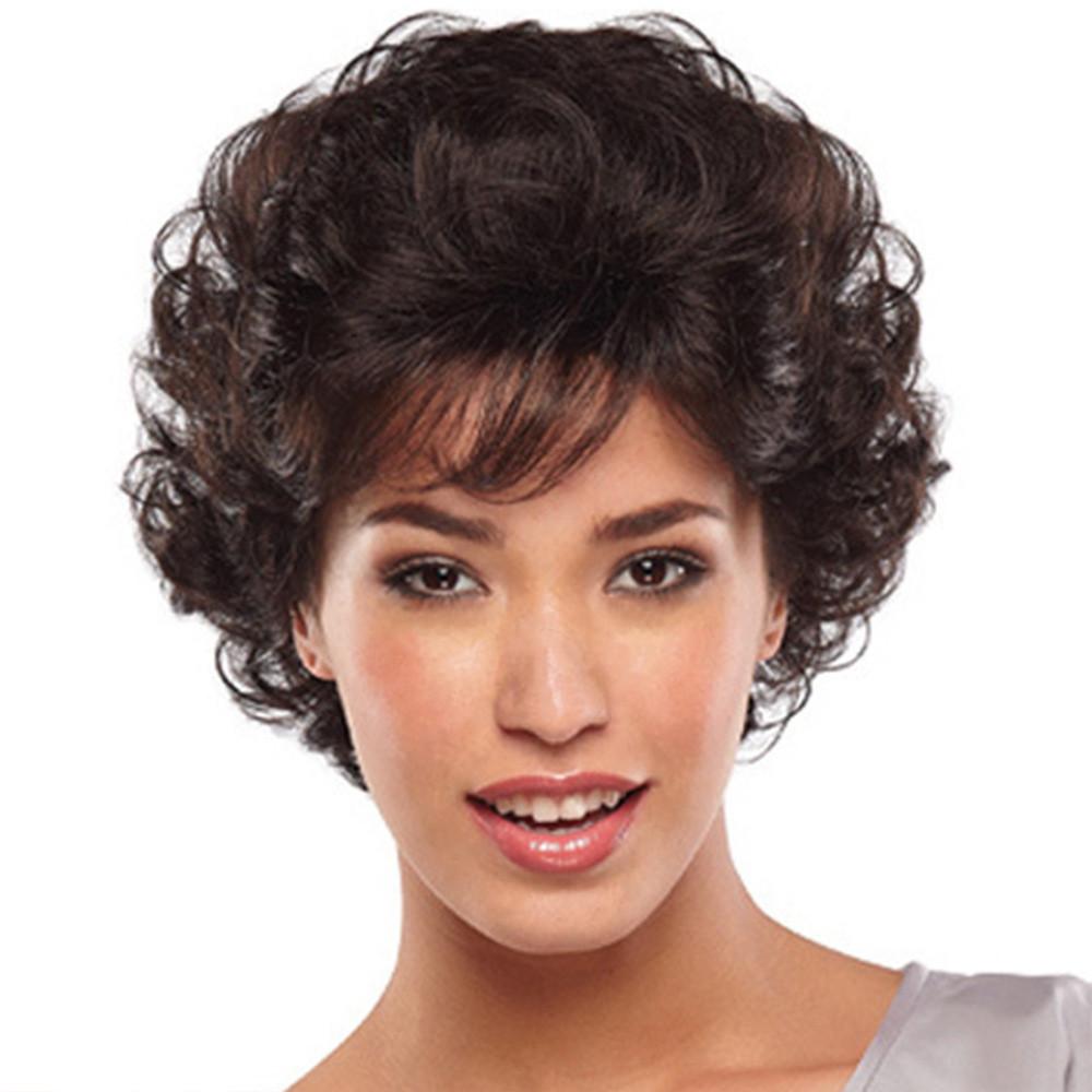 Wig Fashion Women's Short Curly Hair Synthetic Wigs Wholesale