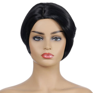 Women's Wig Women's Fashion Short Straight Hair Synthetic Wigs Wholesale