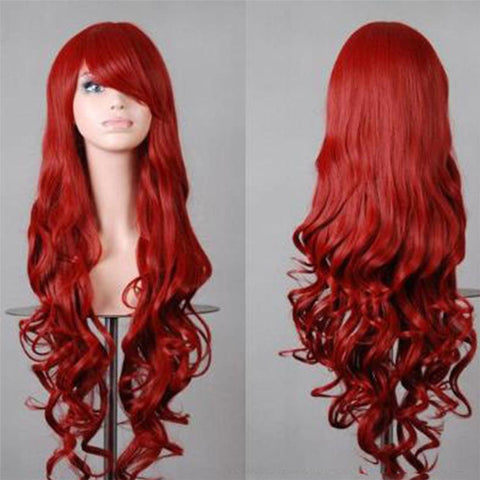 Women's Cos Anime Wig Wig 80cm Long Curly Hair Cosplay Stage Cosplay