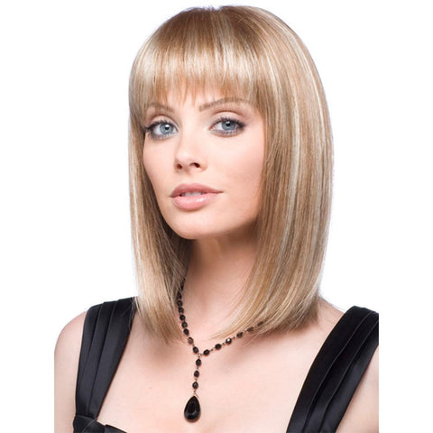 Women's Wig Women's Fashion Chemical Fiber Straight Hair Mid-Length