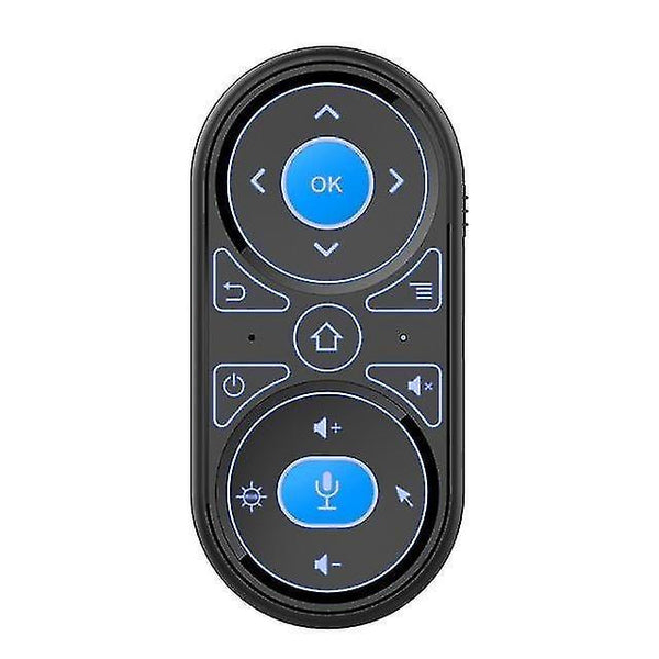 Remote controls wireless 2.4G air mouse rgb backlight gyro ir learning for google voice remote control rechargeable