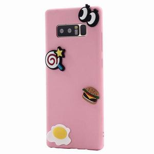 3D silicone case for Samsung Galaxy S7 Edge - Multicolored (#1)